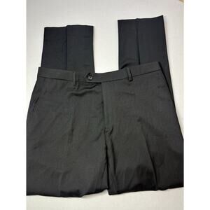 Tommy Hilfiger Mens TH Flex Tate Modern Stretch Black Dress Pants 36x32 NWT